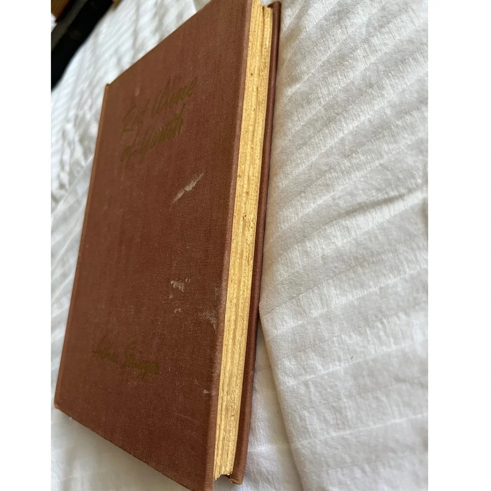 Signed Red Wine of Youth Arthur Stringer‎ Rupert Brooke Biography 1948 Hardcover